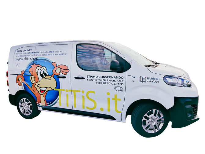 Furgone TiTiS per consegne e forniture espresse per ufficio