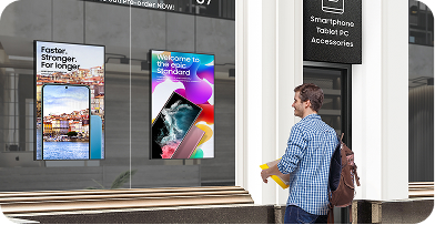 Installazione Digital Signage - Vetrina Store